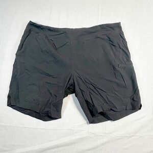 Mountain Hardwear Black Cargo Pocket Hiking Trail Shorts Men 2X Casual Gorpcore